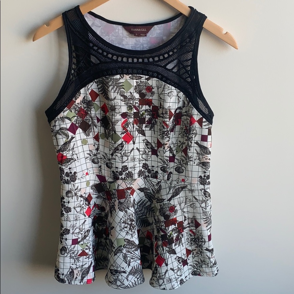 Anthropologie peplum blouse